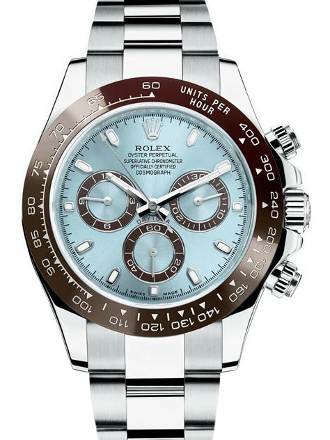 rolex cosmograph daytona ice blue dial platinum mens watch|rolex cosmograph daytona 116506 series.